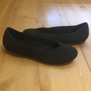 Rothy's The Flat - Black Honeycomb